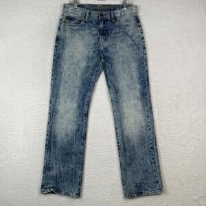 AMERICAN EAGLE Original Boot Jeans Mens 31x32 Baggy  Blue Light Wash